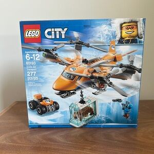 Lego Orange Building Set Helicopter Adventure